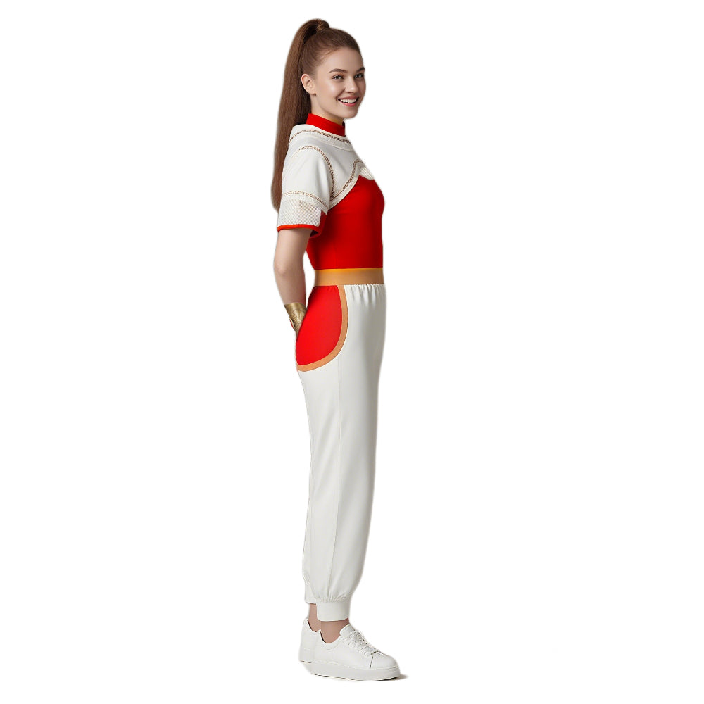 Girls Halloween Costume White Vampire Outfit Set